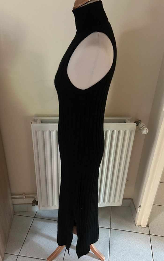 Robe pull, noire, Asos - photo numéro 7