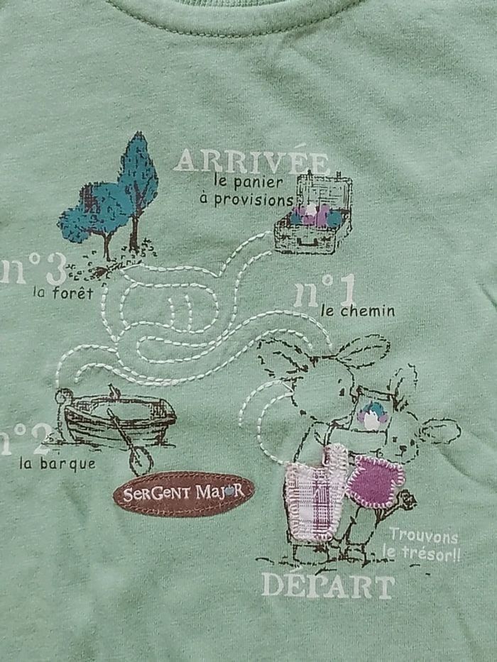 T-shirt garçon 18 mois Sergent Major - photo numéro 2