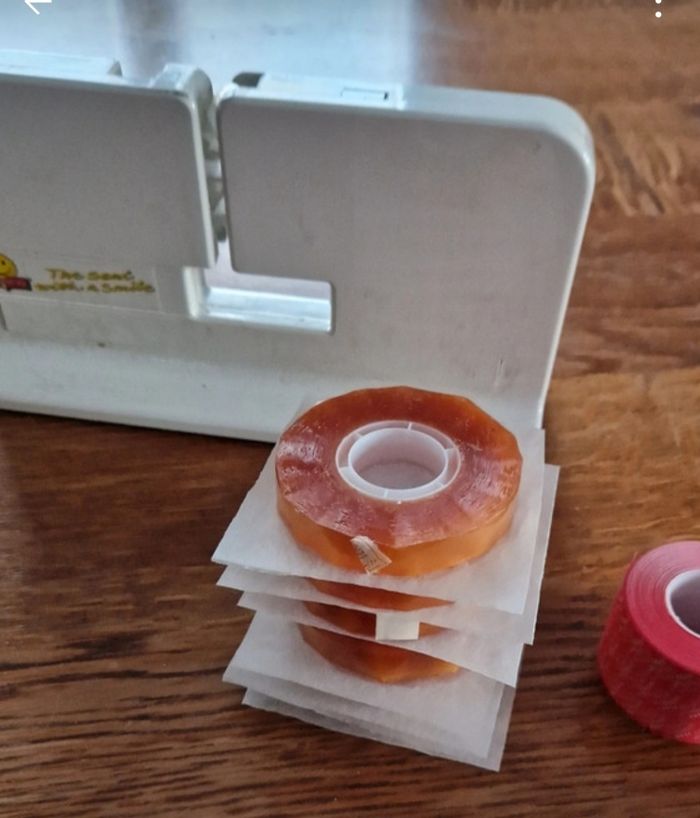 Scelleuse pour fermer et refermer vos sachets +6 rouleaux adhésifs et 3 rubans papier inclus. - photo numéro 3