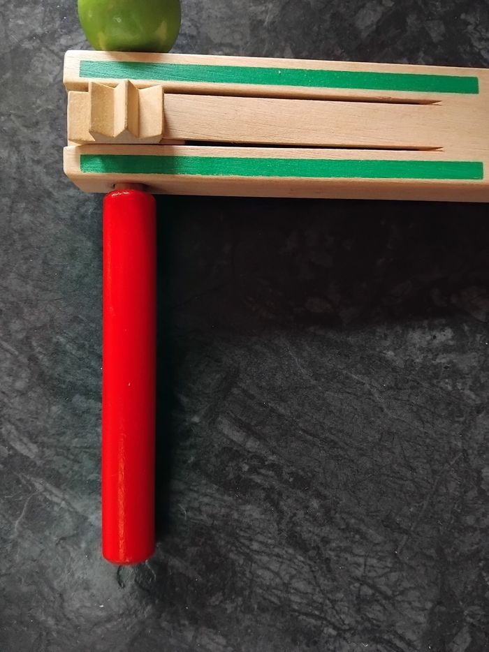 Instrument de musique 🎵 enfant crécelle en bois - photo numéro 7