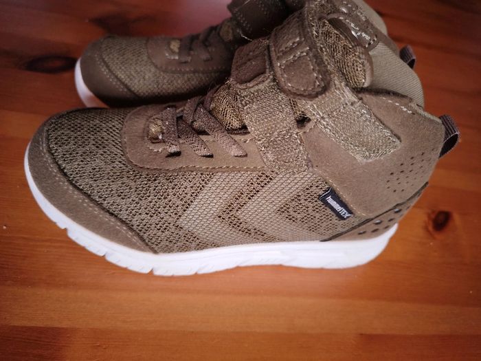 Baskets hautes kaki Hummel taille 29 - photo numéro 2