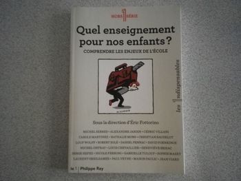 QUEL ENSEIGNEMENT POUR NOS ENFANTS?