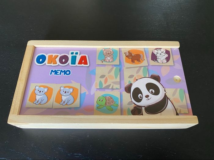 jeu de mémorisation Okoïa en bois - photo numéro 3