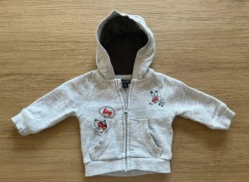 Sweat à capuche Kiabi 1 mois