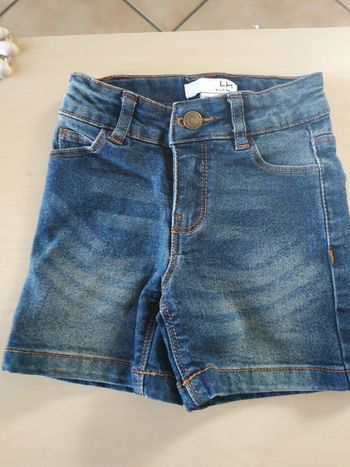 Short en jeans 3 ans