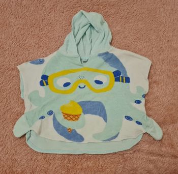 Poncho de bain - Tex Baby - 6 mois