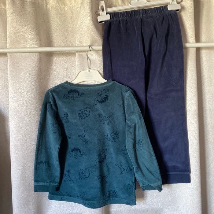 Pyjama velours dinosaures 6 ans inextenso - photo numéro 4
