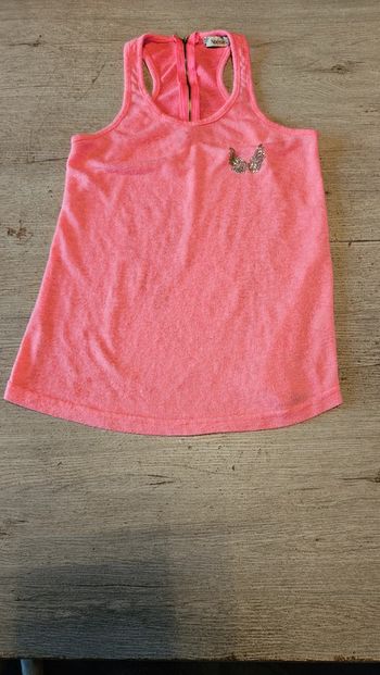 Débardeur rose fushia avec ailles dans le dos, Noémie L. S/M