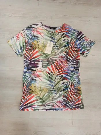 Tee shirt homme motif fleuri xxl