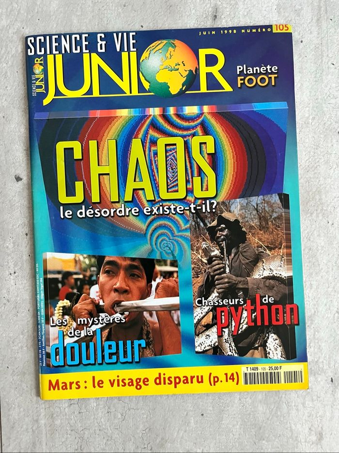 Science et vie junior numéro 105 et 106 - photo numéro 2