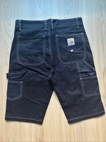 Short Carhartt Single Knee Rework Noir M / 32