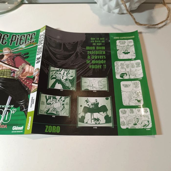 Jaquette one piece log Zoro - photo numéro 3