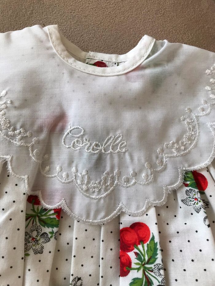 Robe imprimé avec cerise poupée Corolle - photo numéro 2