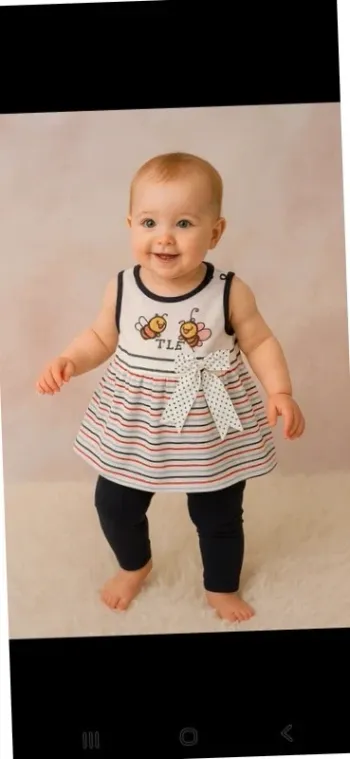 🥰 Ensemble bébé fille 6 mois