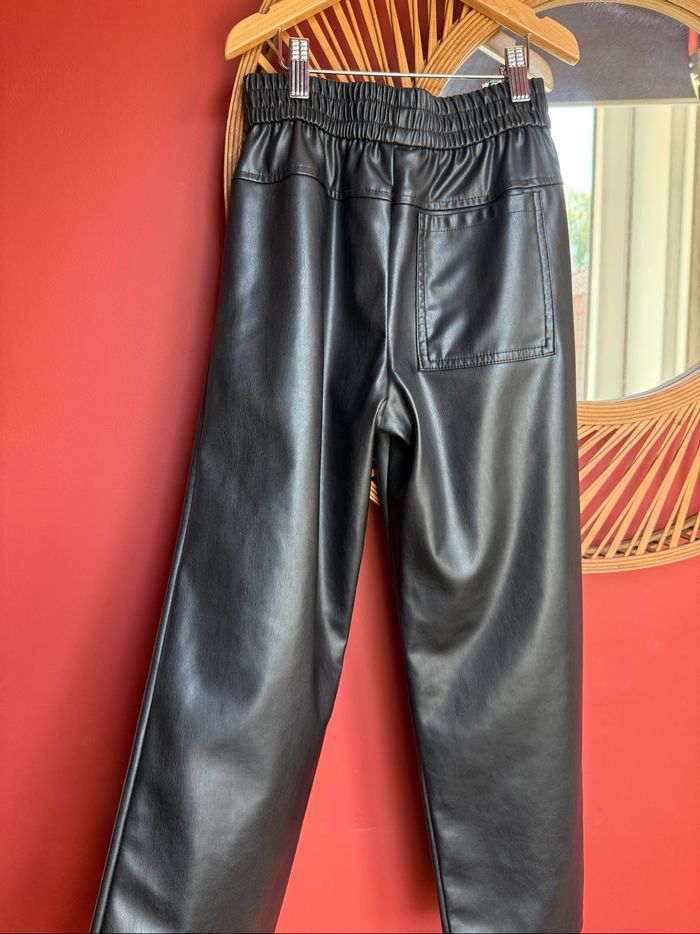 Pantalon similicuir Zara 10 ans - photo numéro 3