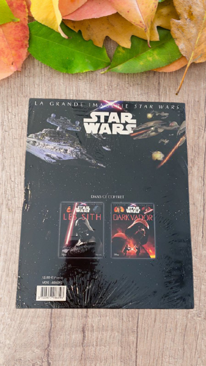 Coffret de 2 livres Star wars La grande imagerie Neuf sous blister Collection fleurus 8-12 ans - photo numéro 3