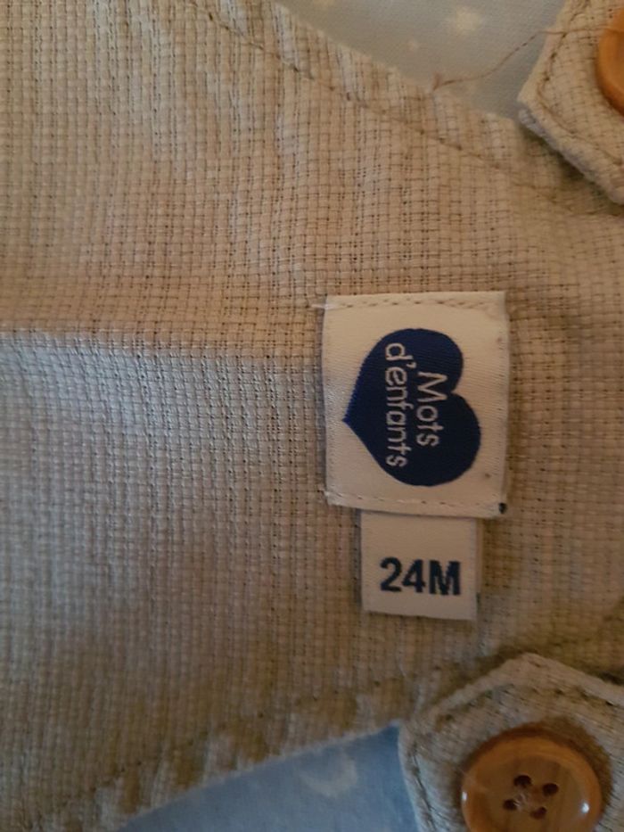 Salopette beige petit 23 mois - photo numéro 4