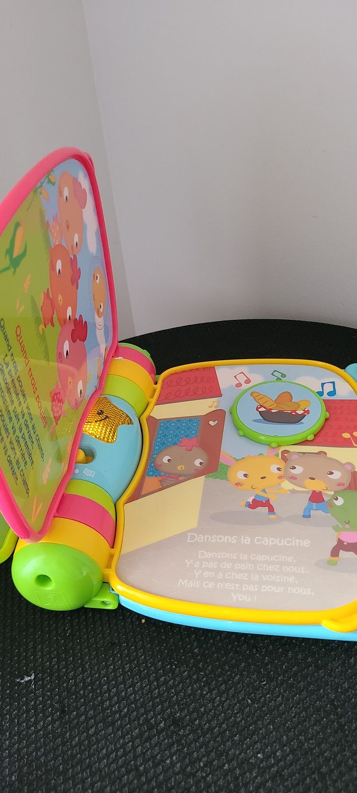 Super livre enchanté Do, ré, mi bleu Vtech - photo numéro 3