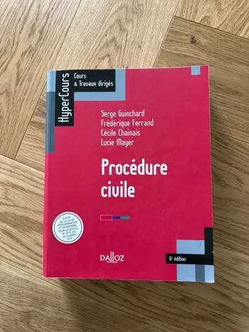 Livre procédure civile