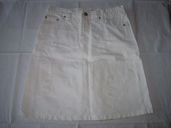 Jupe Mim Taille 36 Blanc Femme