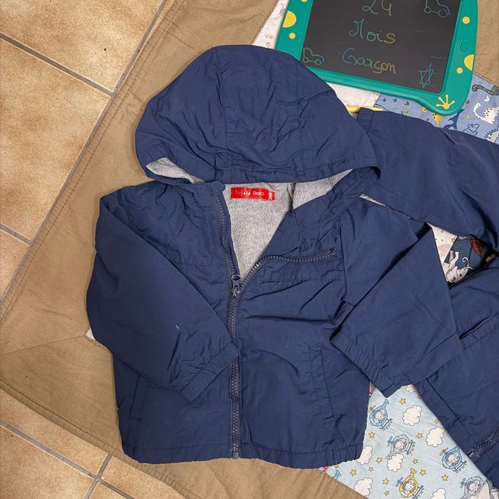 Lot de 2 coupes vents chauds Garçon - T24mois - Tissaia - photo numéro 2