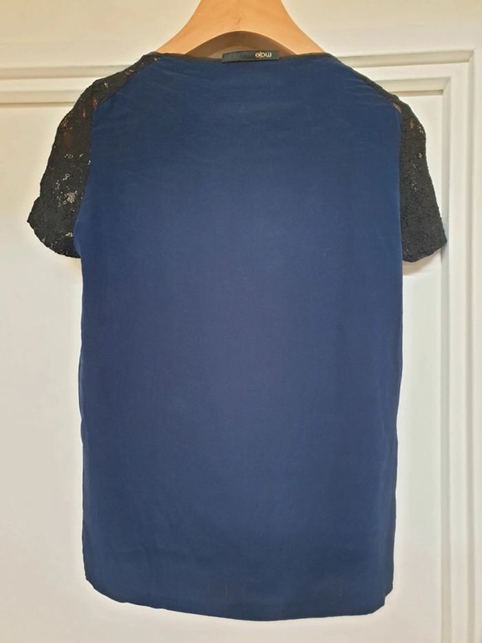 Top Blouse Haut soie Maje Taille 1 - photo numéro 6