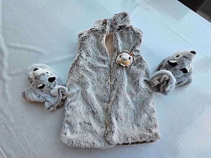 Ensemble fourrure artisanale magnifique - photo numéro 2