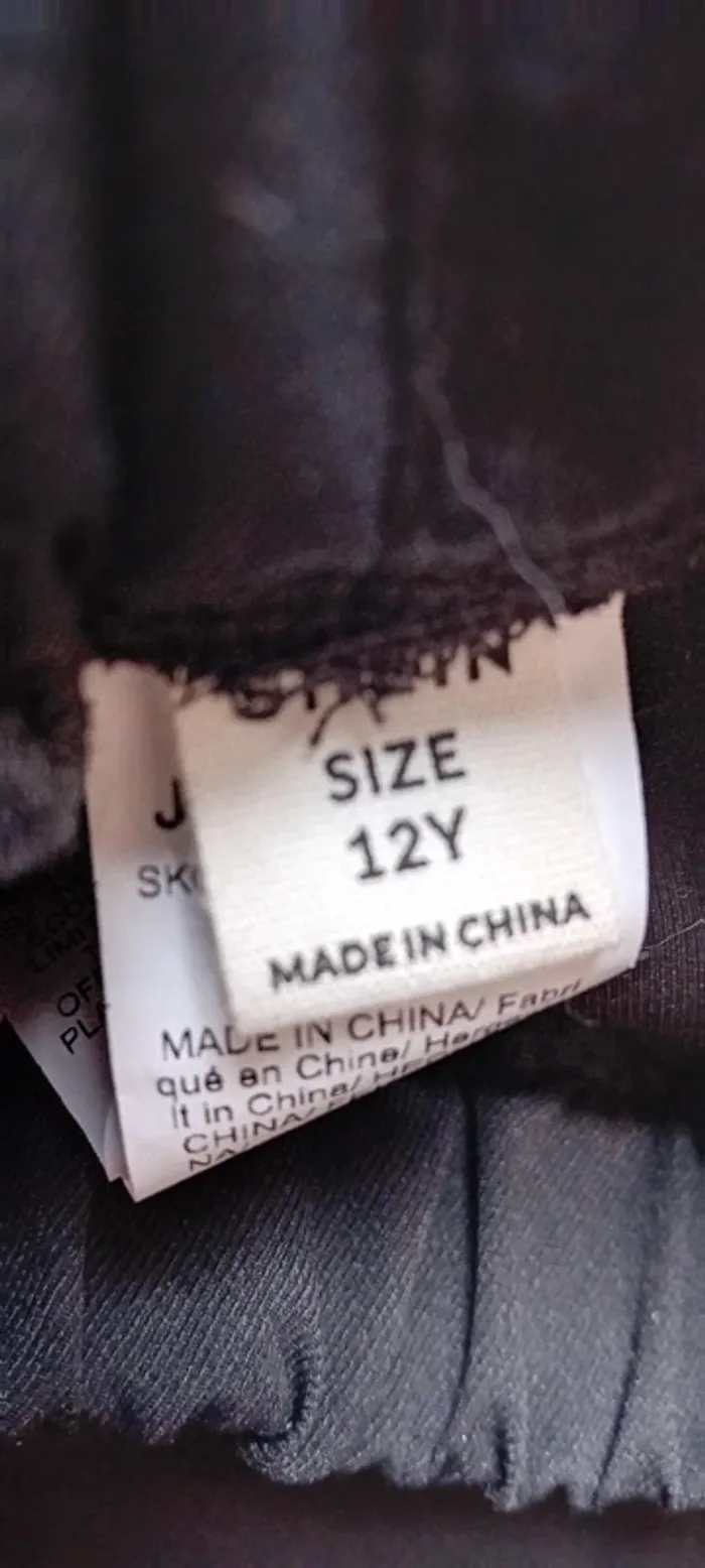 Joli pantalon cargo fin à jambes très large shein 12 ans - photo numéro 4