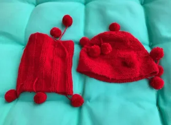 Bonnet et snood en laine