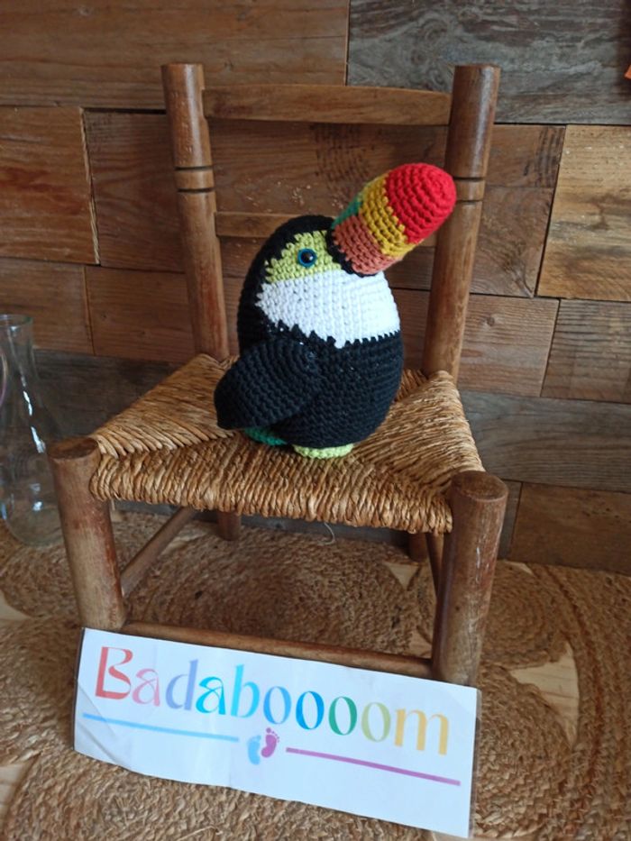 Peluche Toucan crochet tbe - photo numéro 2