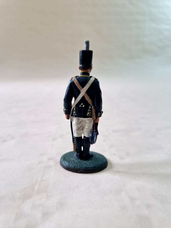 Figurine en plomb,  peinte à la main  , Del prado  , Soldat artificier  de l'armée britannique,  1809 - photo numéro 2