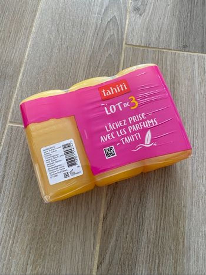 Lot 3 gel douche Tahiti vanille  neuf