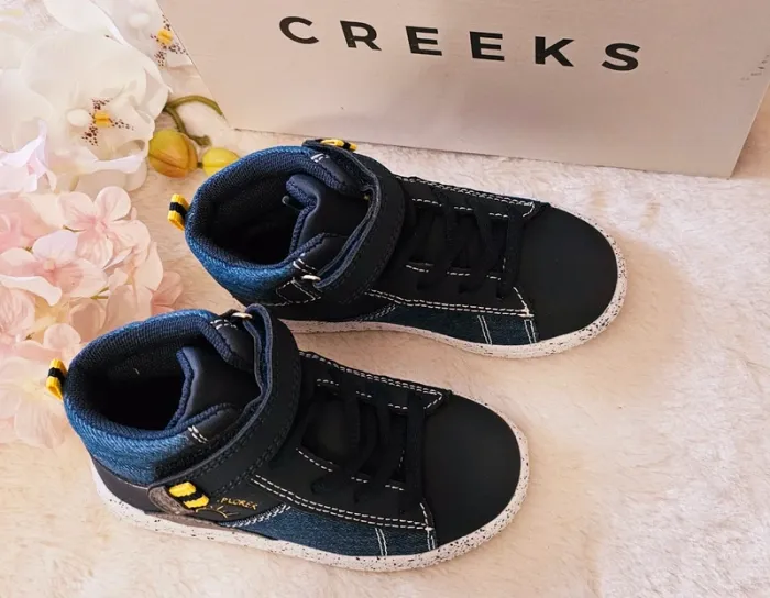 Baskets Sneakers Montantes Scratch Enfilage Facile Creeks T24 - photo numéro 3