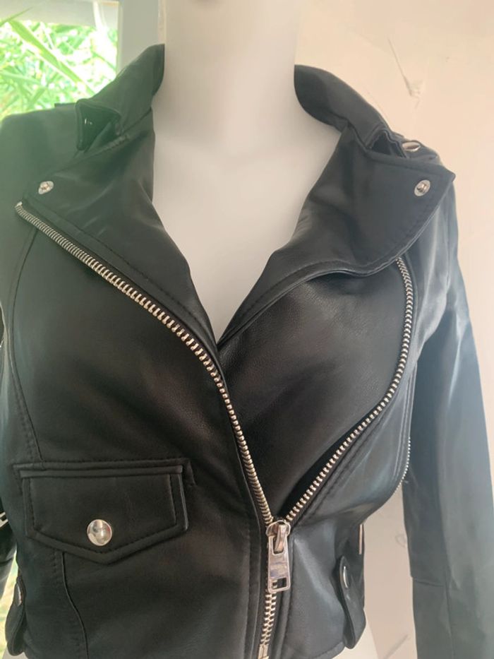 Blouson Berska taille S similicuir 100%polysester - photo numéro 2