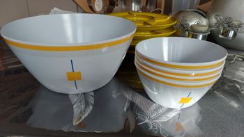 Saladier et bols