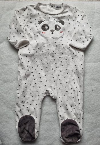 Pyjama motif panda 6 mois garçon