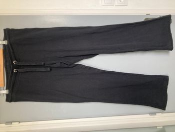 Pantalon de détente noir Kiabi
