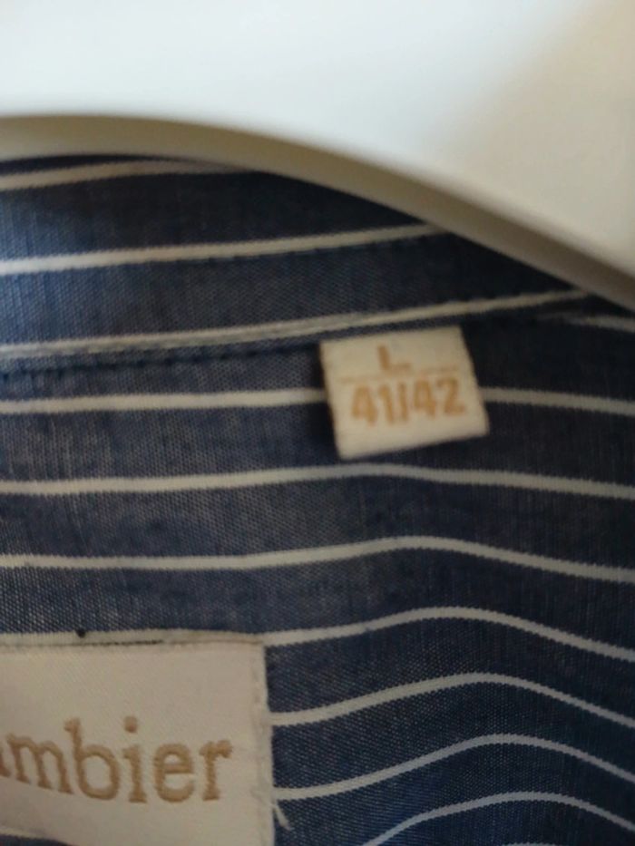 🍍 Chemise lignée Cambier taille XL - photo numéro 7