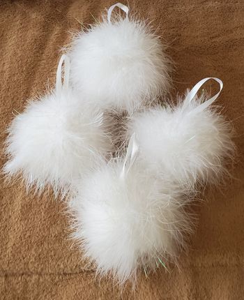 Lot de 4 décorations à suspendre 