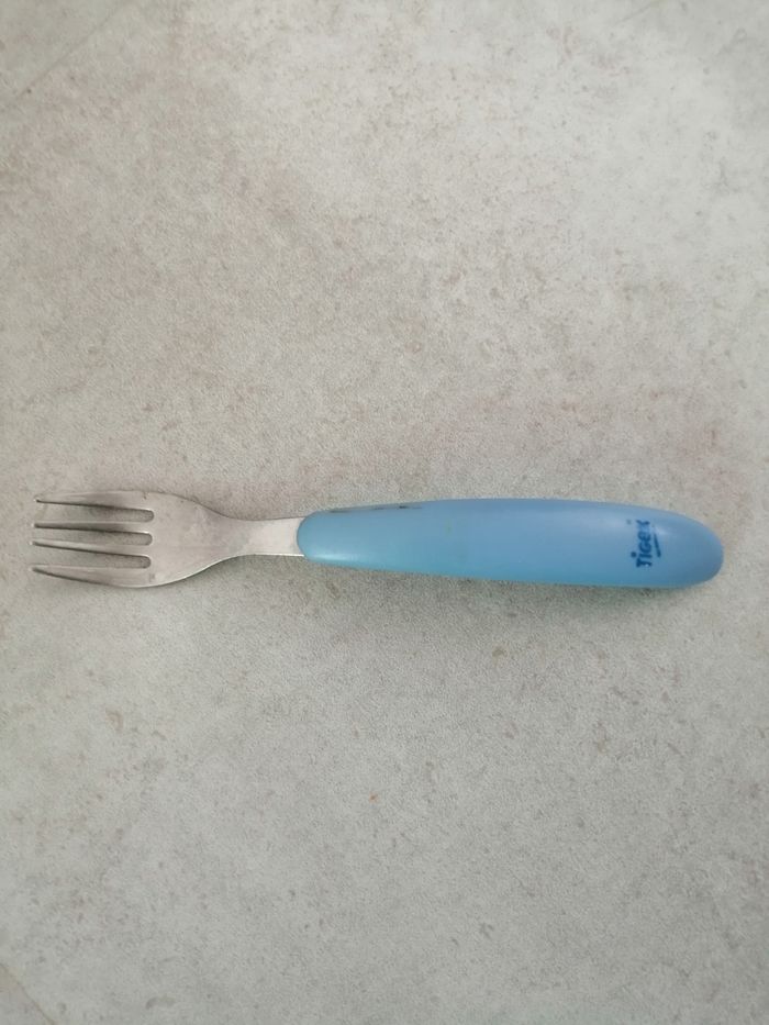 assiette et fourchette Tigex - photo numéro 2