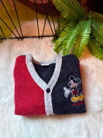 Gilet Mickey - 12 mois - TBE