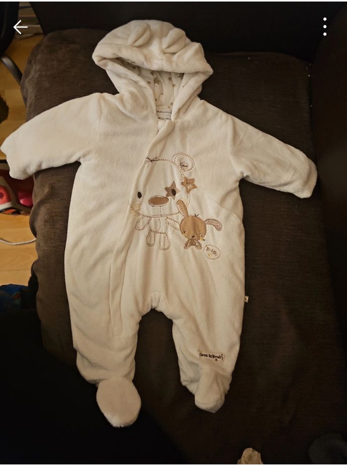 Combipilote d'hiver mixte 0-3 mois