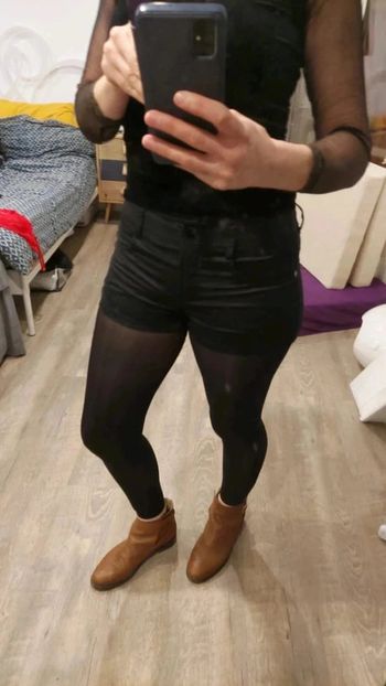 Short noir h&m taille 36