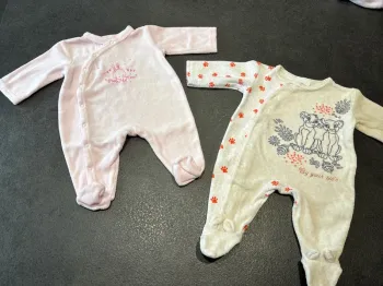 Lot pyjamas velours