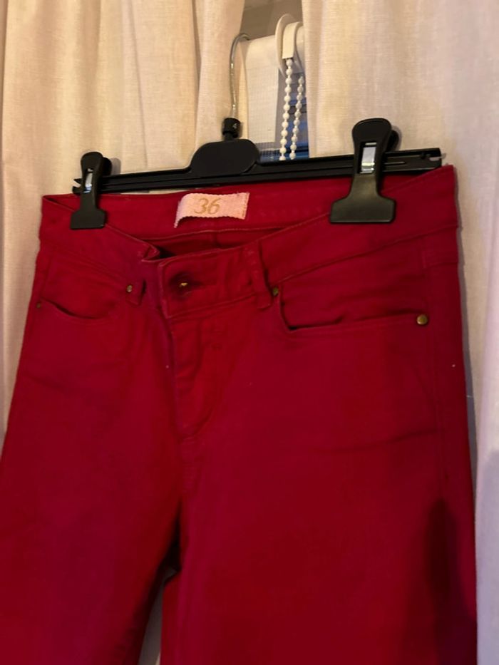 Jeans rouge - photo numéro 3
