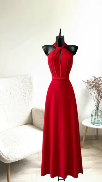 Robe rouge p multiples