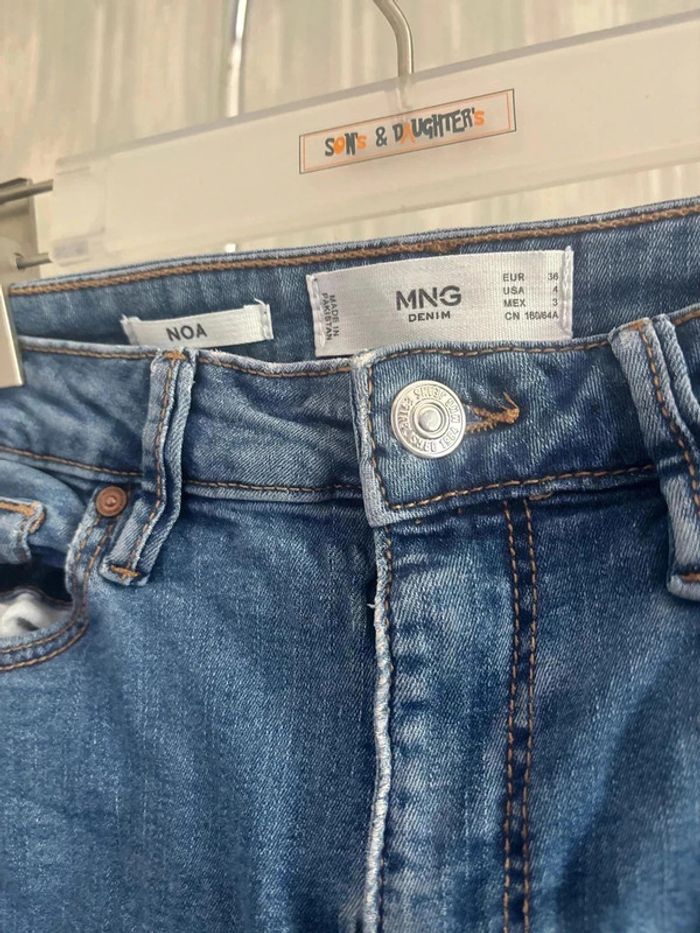 Jeans taille 36 marque mango "noa"• - photo numéro 2