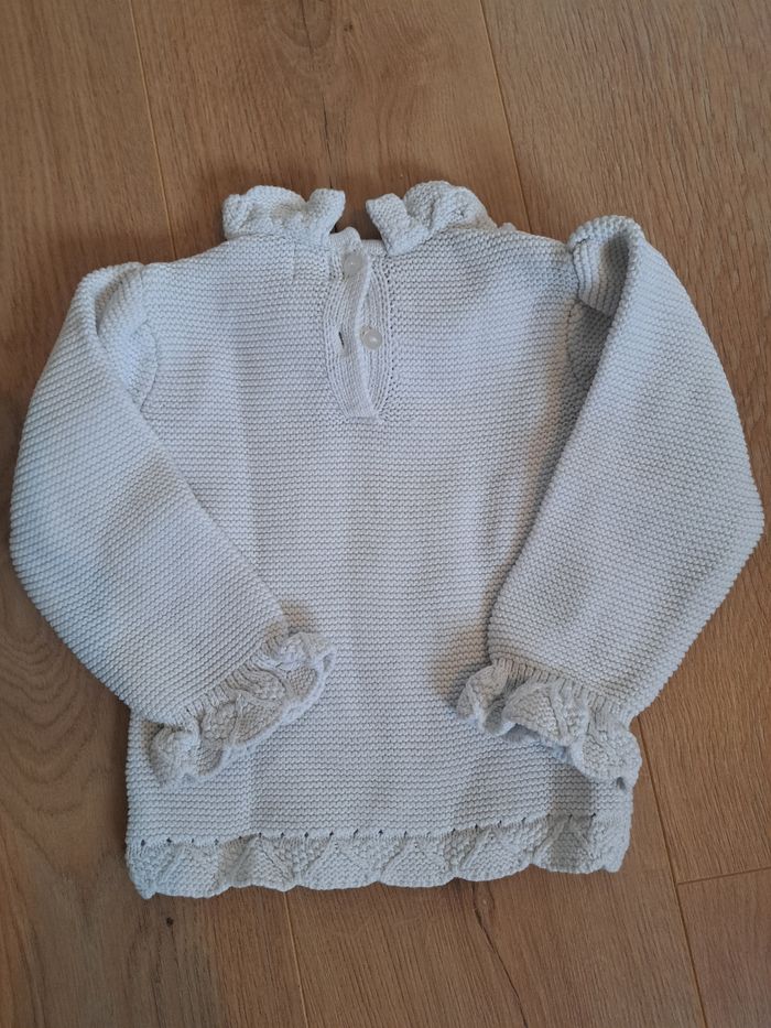 Pull blanc - photo numéro 2