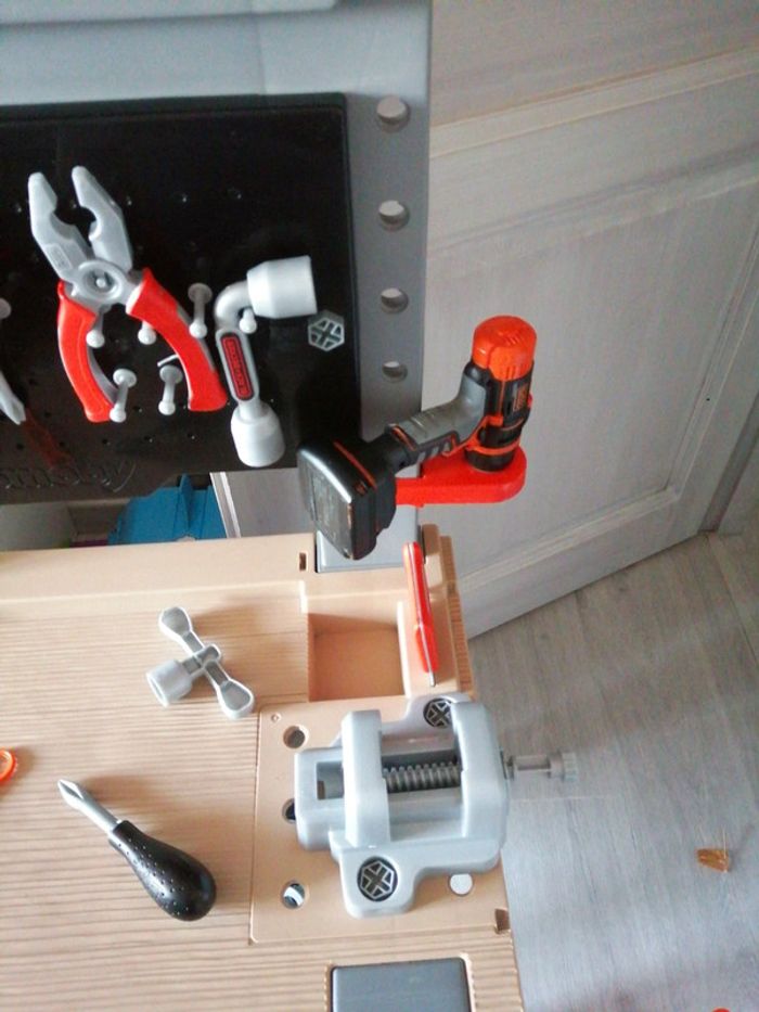 Etabli à outil smoby black et decker - photo numéro 7