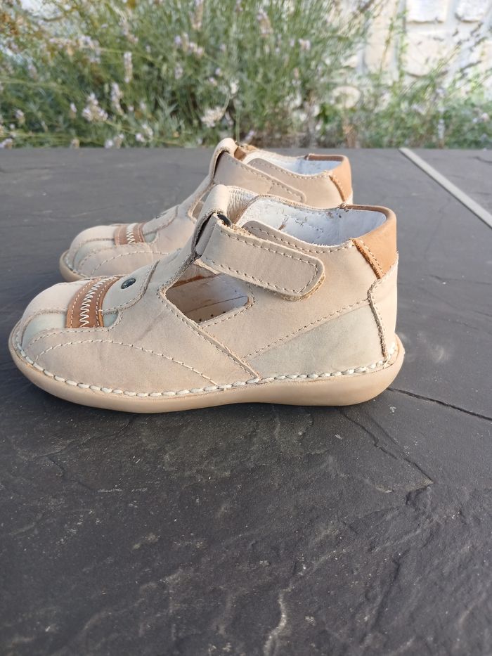 Sandales neuve beige/marron - photo numéro 2